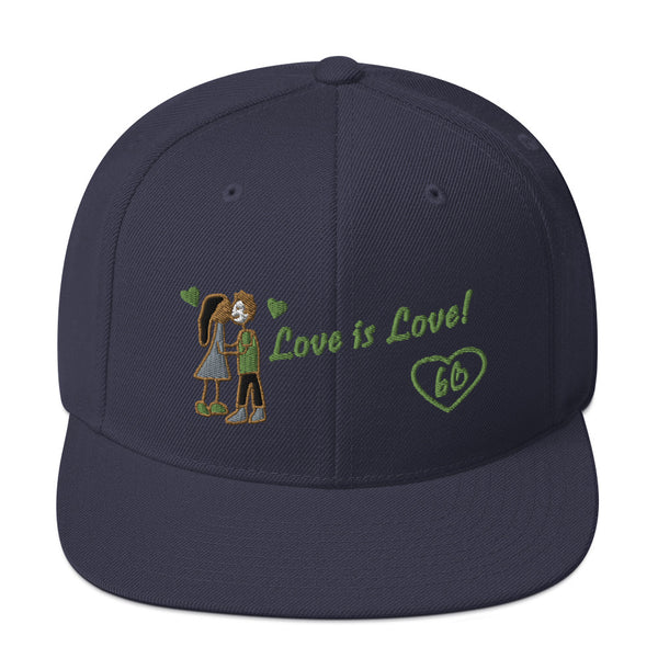 Love Is Love Snapback Hat
