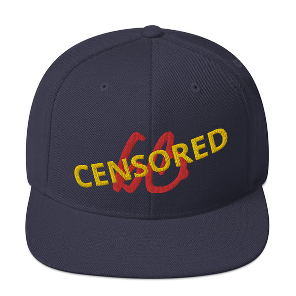 CENSORED bb Snapback Hat
