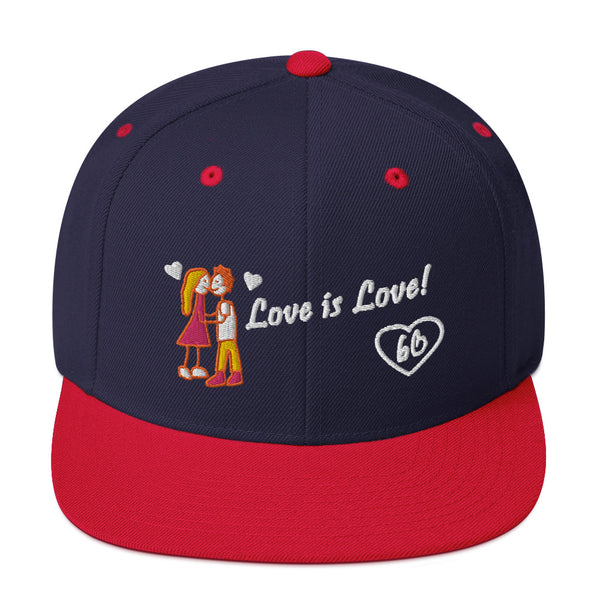 Love Is Love Snapback Hat
