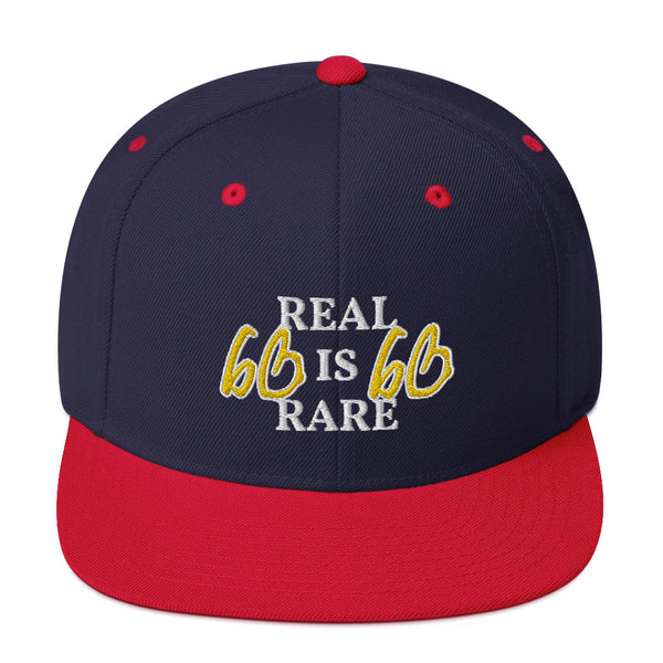 REAL IS RARE Snapback Hat