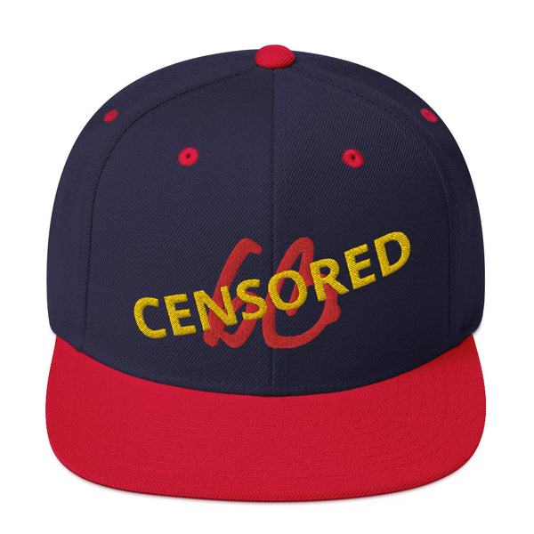 CENSORED bb Snapback Hat