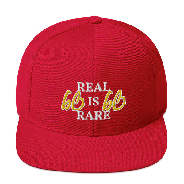 REAL IS RARE Snapback Hat