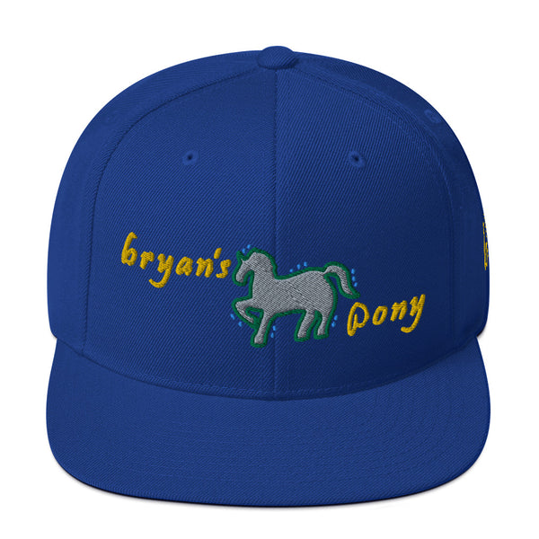 Bryan's Pony Snapback Hat