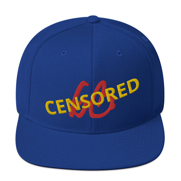 CENSORED bb Snapback Hat