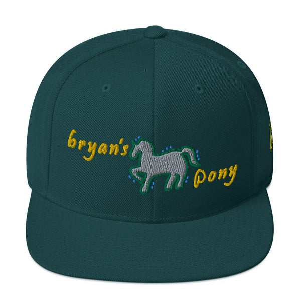 Bryan's Pony Snapback Hat
