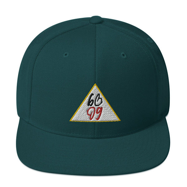 bb Pyramid Logo Snapback Hat