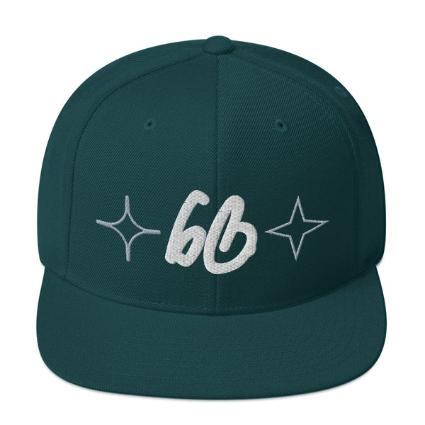 bb Sparkles Snapback Hat