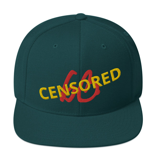CENSORED bb Snapback Hat