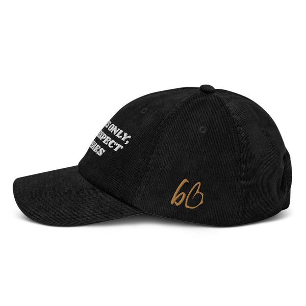 FOR SELFIES ONLY Corduroy Hat