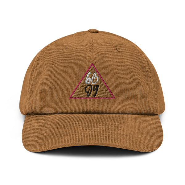 bb Pyramid Logo Corduroy Hat