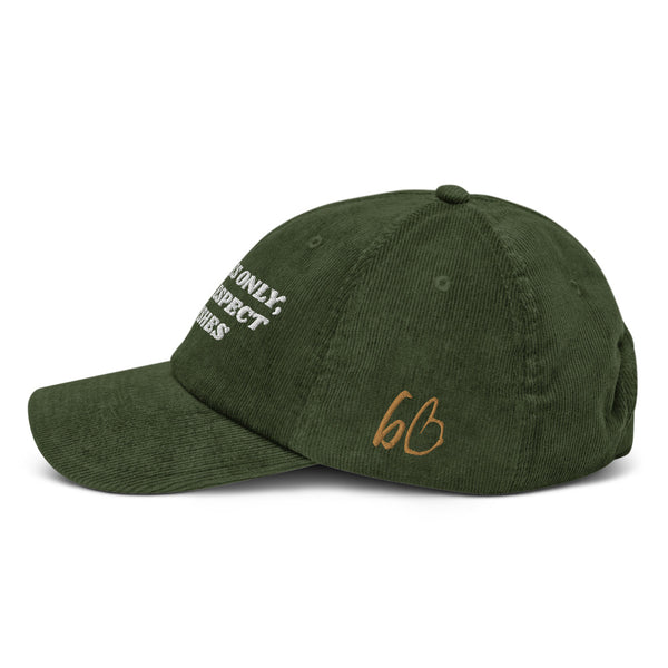 FOR SELFIES ONLY Corduroy Hat