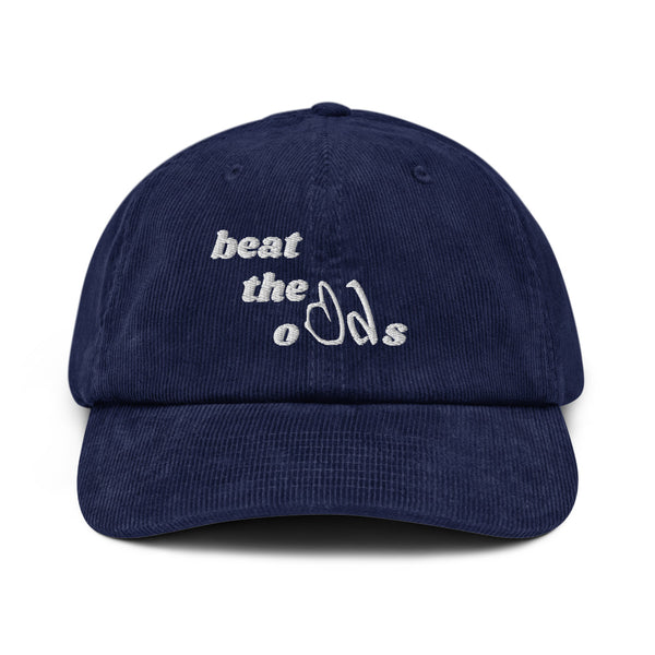 beat the odds Corduroy Hat