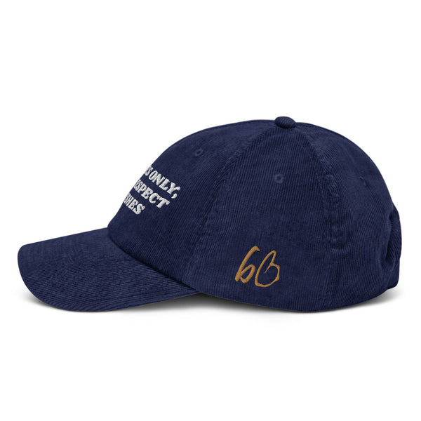 FOR SELFIES ONLY Corduroy Hat