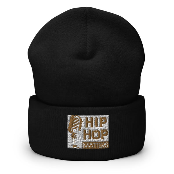 HIP HOP MATTERS X bb Cuffed Beanie