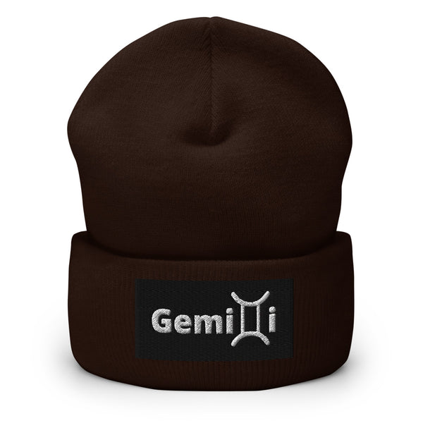 Gemini A & K Zodiacs Cuffed Beanie