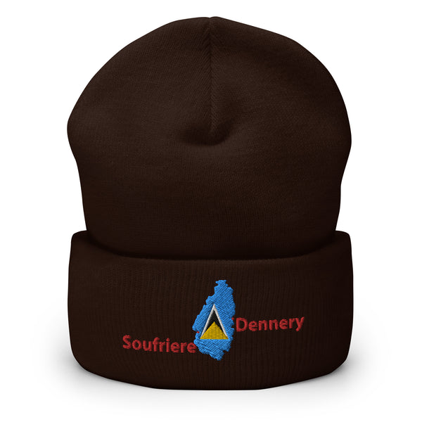 Saint Lucia Cuffed Beanie