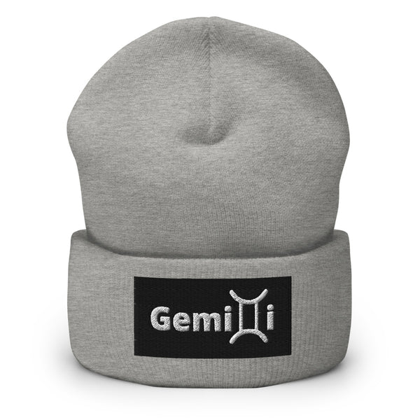 Gemini A & K Zodiacs Cuffed Beanie