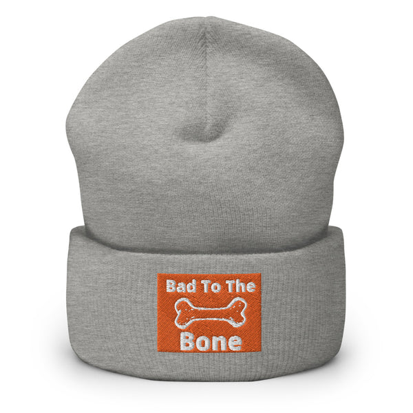 Bad To The Bone Cuffed Beanie