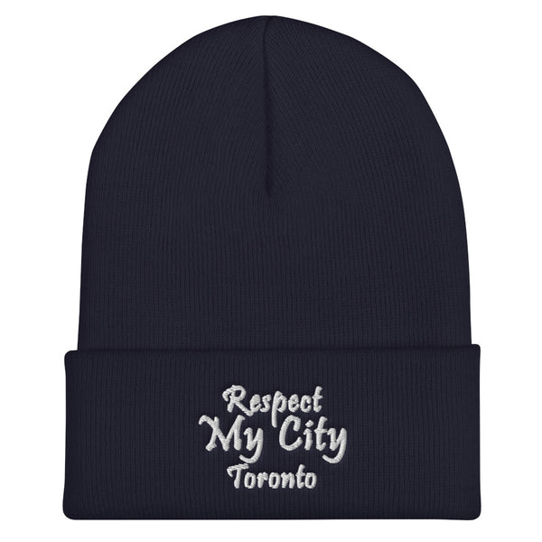 Respect My City Toronto Cuffed Beanie