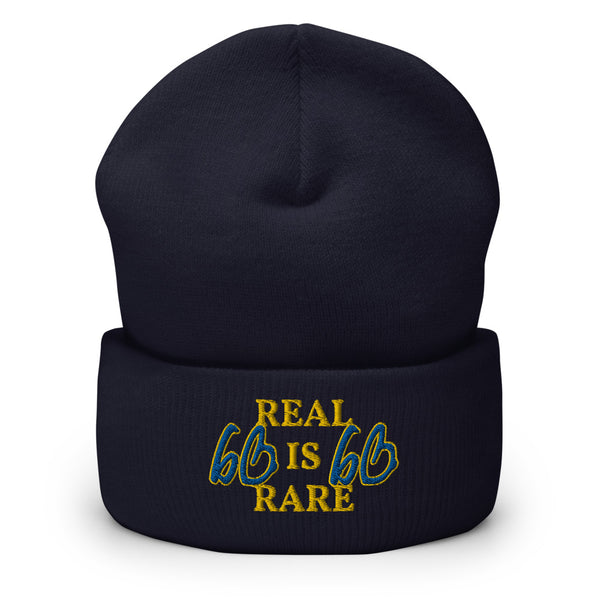 REAL IS RARE Cuffed Beanie