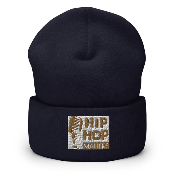 HIP HOP MATTERS X bb Cuffed Beanie