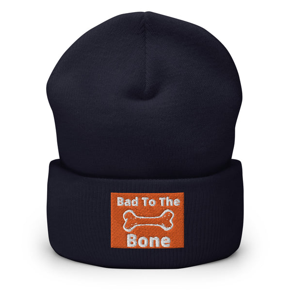 Bad To The Bone Cuffed Beanie
