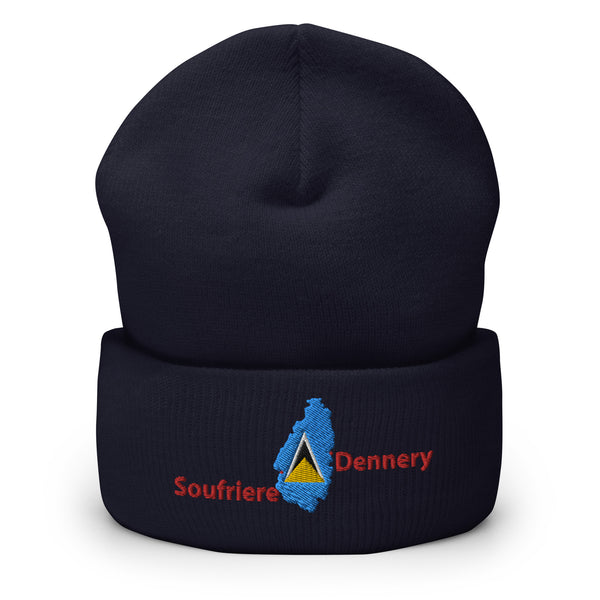 Saint Lucia Cuffed Beanie