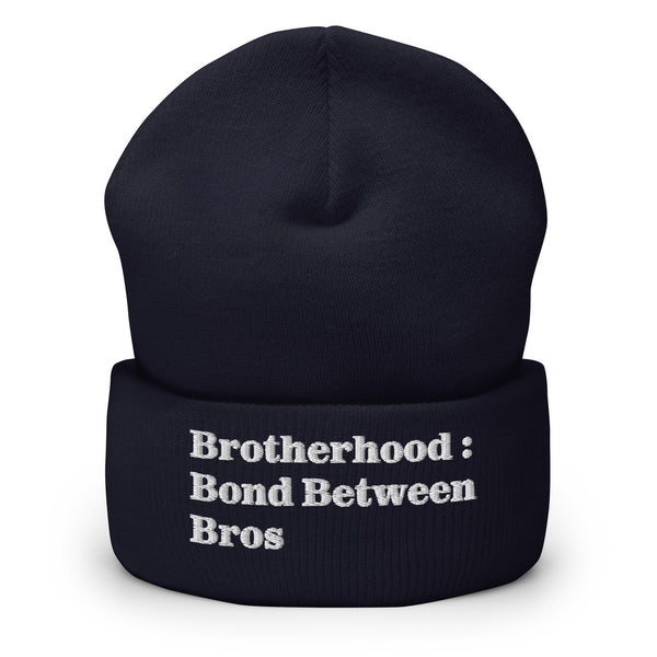 Bond Between Bros Cuffed Beanie