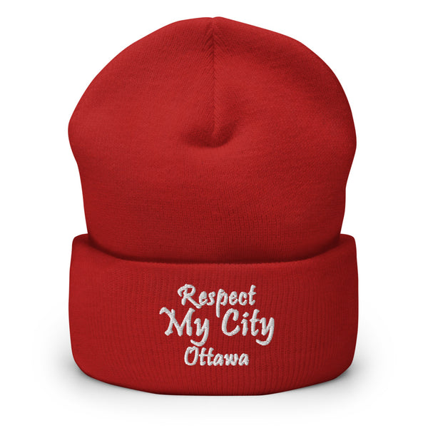 Respect My City Ottawa Rae Gourmet Collection Cuffed Beanie