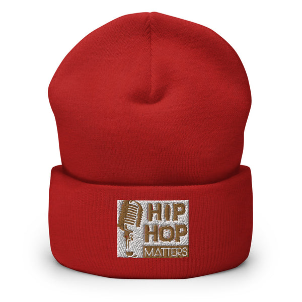 HIP HOP MATTERS X bb Cuffed Beanie