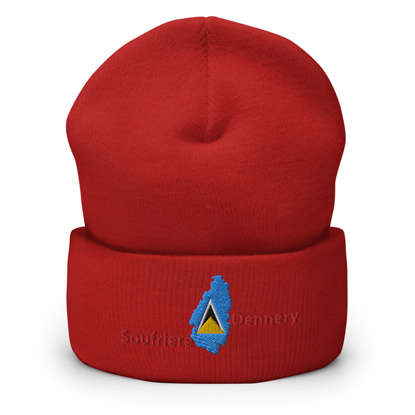 Saint Lucia Cuffed Beanie