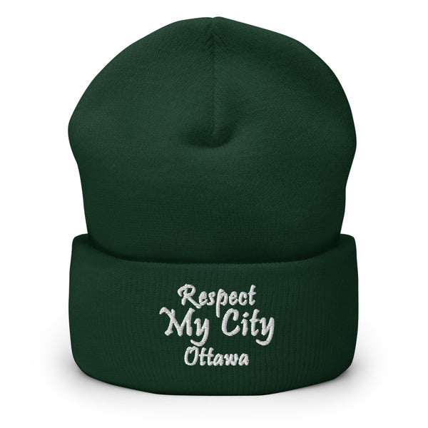 Respect My City Ottawa Rae Gourmet Collection Cuffed Beanie