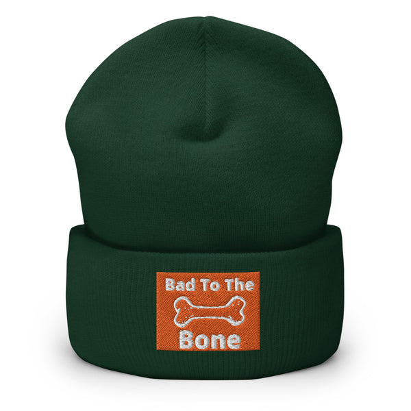 Bad To The Bone Cuffed Beanie