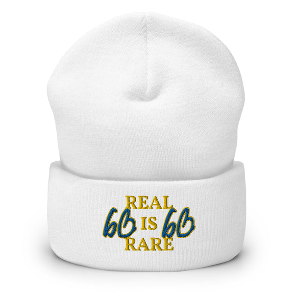 REAL IS RARE Cuffed Beanie