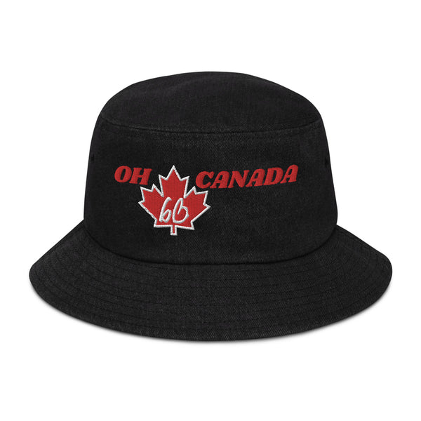 OH CANADA Denim Bucket Hat