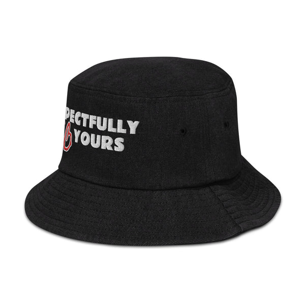 RESPECTFULLY YOURS Denim Bucket Hat