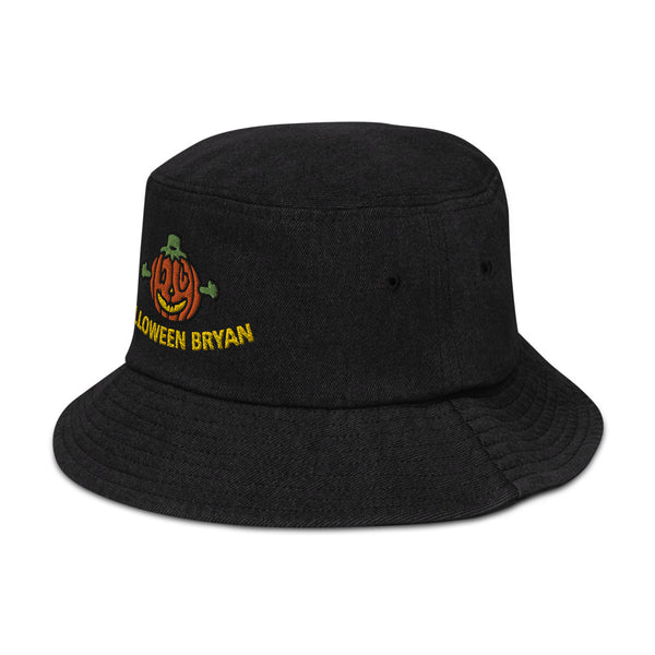 HALLOWEEN BRYAN Denim Bucket Hat