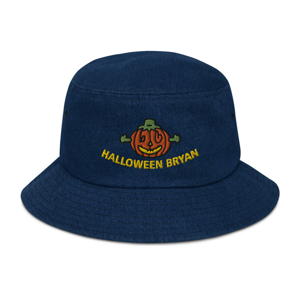 HALLOWEEN BRYAN Denim Bucket Hat