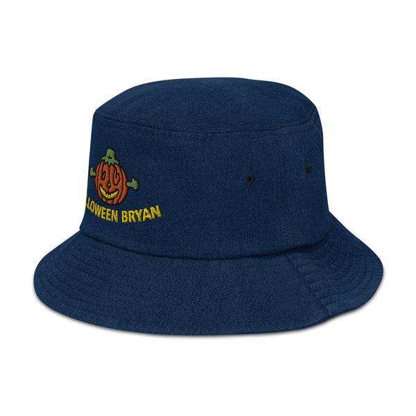 HALLOWEEN BRYAN Denim Bucket Hat