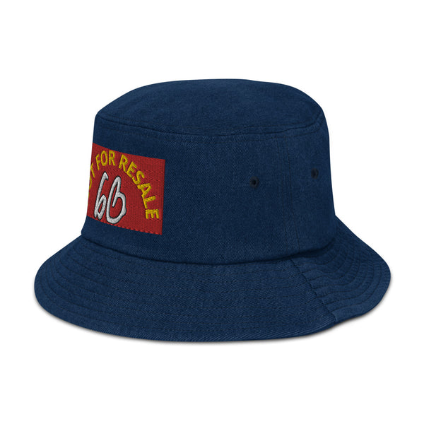 NOT FOR RESALE bb Denim Bucket Hat