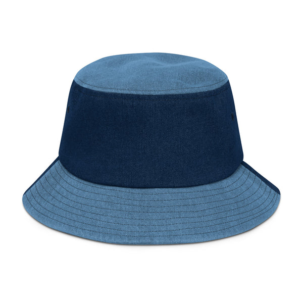 bb Drip Logo Denim Bucket Hat