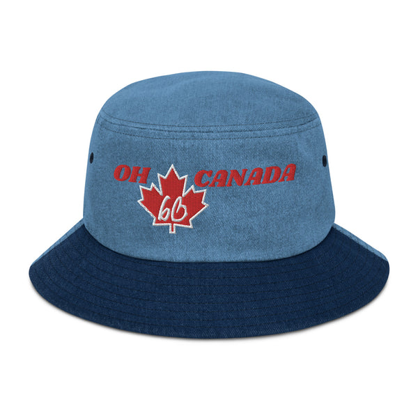 OH CANADA Denim Bucket Hat