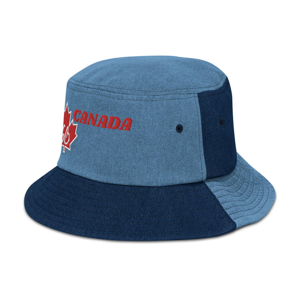 OH CANADA Denim Bucket Hat