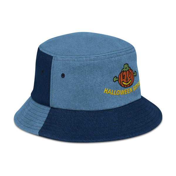 HALLOWEEN BRYAN Denim Bucket Hat