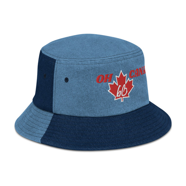 OH CANADA Denim Bucket Hat