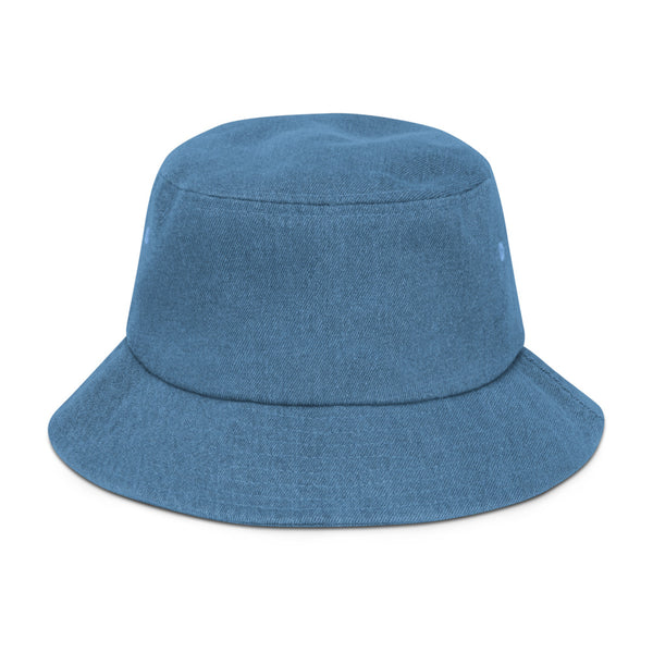 FOR SELFIES ONLY Denim Bucket Hat