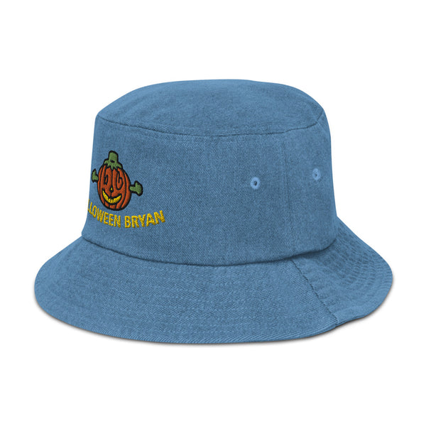 HALLOWEEN BRYAN Denim Bucket Hat