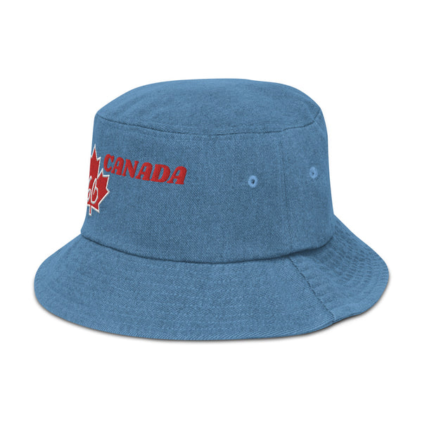 OH CANADA Denim Bucket Hat