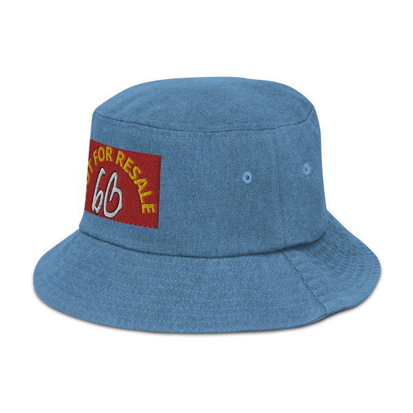 NOT FOR RESALE bb Denim Bucket Hat