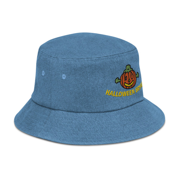 HALLOWEEN BRYAN Denim Bucket Hat
